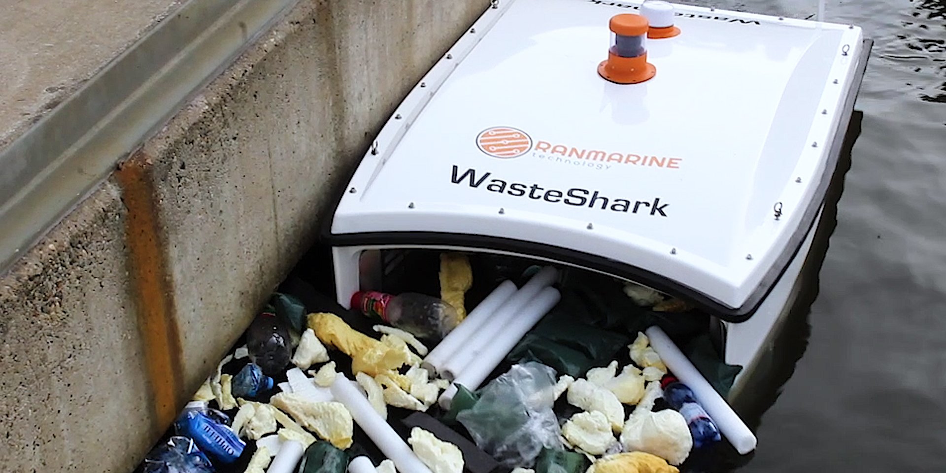 WasteShark - Hunts Pollution In Urban Waters